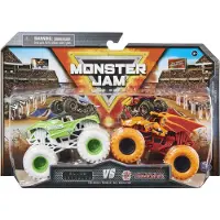 Spin Master Monster Jam Dobbeltpakke 1:64 4 Assortert Assortert