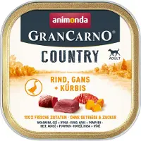 Animonda GranCarno Økonomipakke Adult Country 44 x 150 g - Storfe, gås & gresskar