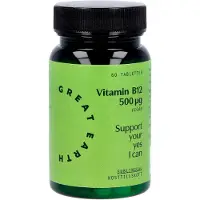 Great Earth Vitamin B12 60 sugtabletter