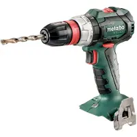 Metabo BS 18 LT BL Q, Boremaskin med pistolgrep, Børsteløs, Sort, Grønn, Rød, 1,3 cm, 2100 RPM, 3,8 cm