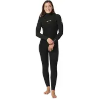 Rip Curl D/patrol 4/3 Mm Dame Våtdrakt I Neopren Med Glidelås I Brystet Og Lange Ermer