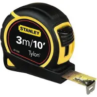 Stanley 1-30-686 Lommemålebånd 3 m / 10 ft (Bredde 12,7 mm) I løs innpakning
