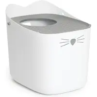 Catit Design PIXI JUMP-inn kattetoalett, hvit