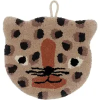 OYOY Veggdekorasjon - 24x28,5 cm - Leopard - Camel - - OneSize - Dekorasjon
