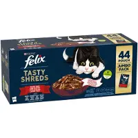 Purina Latz "Tasty Shreds" Poser - 44 x 80 g Farm Selection