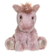 Teddykompaniet Kosedyr - Unicorn Engla - Rosa - - OneSize - Kosedyr