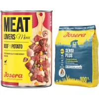 Josera Meatlovers Menu 6 x 400 g - Okse & Potet