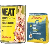 Josera Meatlovers Menu 6 x 400 g - Høns & Gulrot