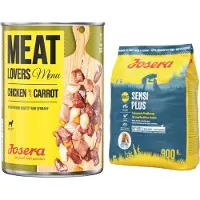 Josera Meatlovers Menu 6 x 800 g - Kylling & gulrot