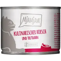 MjAMjAM 6 x 200 g - kulinarisk hjort og kalkun med friske tranebær