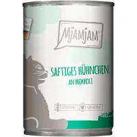 MjAMjAM Økonomipakning 24 x 400 g - saftig kylling med brokkoli