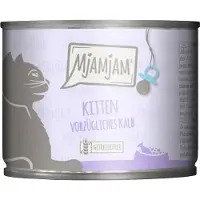 MjAMjAM Kitten 6 x 200 g - utsøkt kalvekjøtt med lakseolje