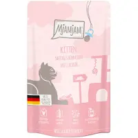 MjAMjAM Økonomipakning Quetschie Kitten 24 x 125 g - saftig kylling med lakseolje