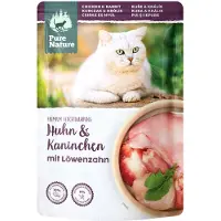 Pure Nature Feline 12 x 85 g - Kylling & Kanin