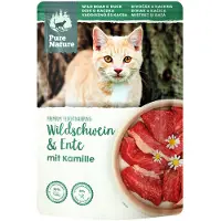 Pure Nature Feline 12 x 85 g - Villsvin & ANd