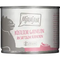 MjAMjAM Økonomipakning 24 x 200 g - deilige reker med saftig kylling