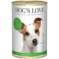 Dog´s Love Adult 6 x 400 g - Vilt