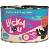 Lucky Lou Adult 6 x 200 g - Fjørfe og and