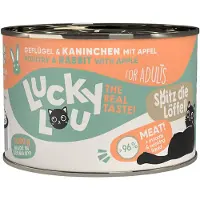 Lucky Lou Økonomipakke Voksen 24 x 200 g - Fjørfe og kanin
