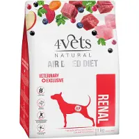 4vets Natural Renal tørrfôr til hund - 1 kg