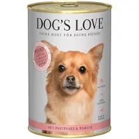 Dog´s Love Hypoallergen 6 x 400 g - Hest