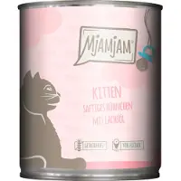 MjAMjAM Økonomipakke Kitten 24 x 800 g - saftig kylling med lakseolje