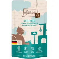 MjAMjAM Økonomipakke Quetschie Pure Meat Delight 24 x 125 g - ren kalkun
