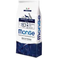 Monge Superpremium Dog Monge Natural Superpremium Adult Medium - Økonomipakke: 2 x 12 kg