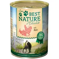 Best Nature Økonomipakke Cat Adult 12 x 400 g - Laks, Kylling & ris