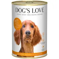Dog´s Love Adult 6 x 400 g - Kalkun
