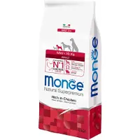 Monge Natural Superpremium Adult Mini Kylling - 7,5 kg