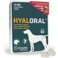 Pharmadiet Hyaloral Store Raser 120 Tabletter Hundefôrtilskudd