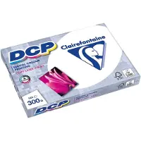 Clairefontaine DCP, Laser-/Inkjet-utskrift, A4 (210x297 mm), 125 ark, 300 g/m², Hvit, 276 µm
