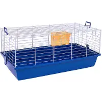 Skyline smådyrbur Maxi XL - mørkeblå: L 100 x B 54 x H 44 cm