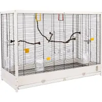TIAKI fuglebur av tre Robin XXL - L 113,4 x B 53 x H 81,7 cm