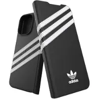 Adidas OR Booklet Case PU for iPhone 13 Pro / iPhone 13 - Svart og hvit