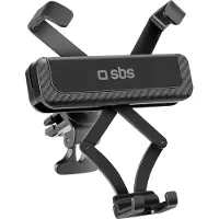 SBS TESUPGRAVSTD, Mobiltelefon/smarttelefon, Passiv holder, Bil, Sort