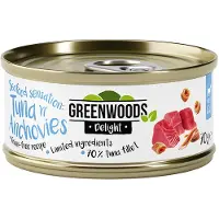 Greenwoods Delight tunfiskfilet med ansjos 6 x 70 g