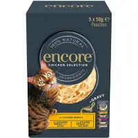 Encore Økonomipakke Cat Gravy Pouch Mix 20 x 50 g - Kyllingutvalg (3 varianter)