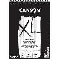 Adlibris Tegneblokk XL Dessin Noir 40 ark 150 g A4