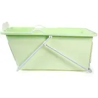 24hShop Sammenleggbart badekar for voksne - 124 cm langt, kan brettes sammen til bare 19 cm høyde