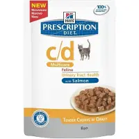 Hill's Pet Nutrition Multicare Urinary Care kattemat med laks - 12 x 85 g