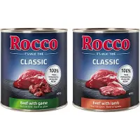Rocco Økonomi Classic 12 x 800 g - Storfekjøtt med lam