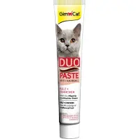 GimCat Anti-Hairball Duo-Paste Malt & Kylling - 3 x 50 g