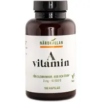 Närokällan A-vitamin 100 kapsler