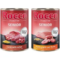 Rocco Økonomipakke: Senior 24 x 400 g - Blandet pakke