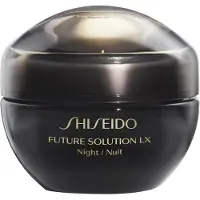 Shiseido Future Solution LX Total Regenerating Cream, Nattkrem, Kvinner, Aldrende hud, Ansikt, anti aldring, Fuktighets krem, Utjevning, 50 ml