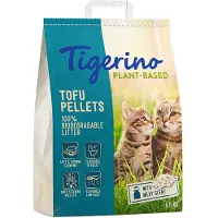 Tigerino Plant-Based Tofu kattesand – melkeduft - 3 x 11 L (3 x 4,6 kg)