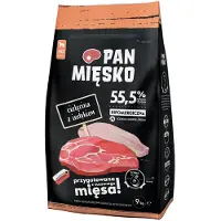 PAN MIĘSKO Kalv Og Kalkun M Hundefor 9kg
