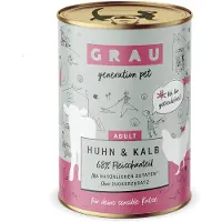 Grau kornfri gourmetgryte 6 x 400 g - Kylling & kalv